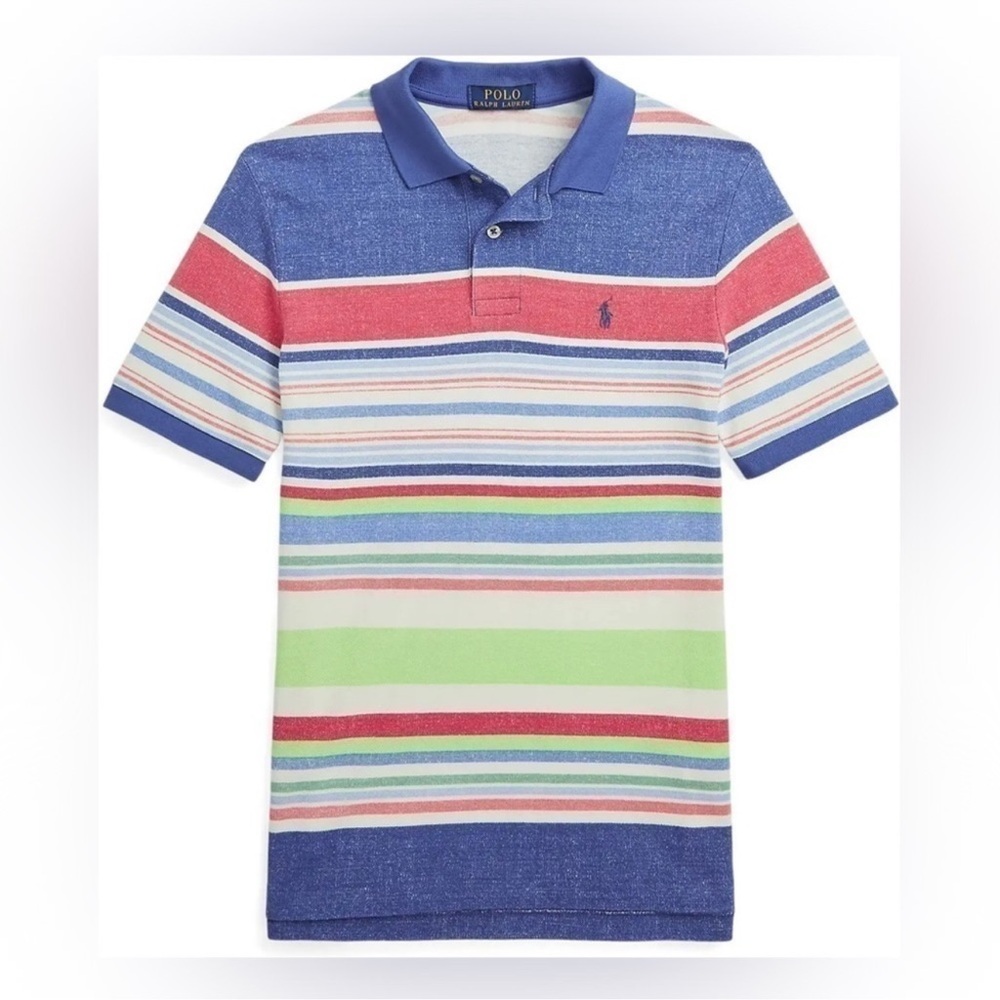 Boys Polo Ralph Lauren Striped Polo Shirt